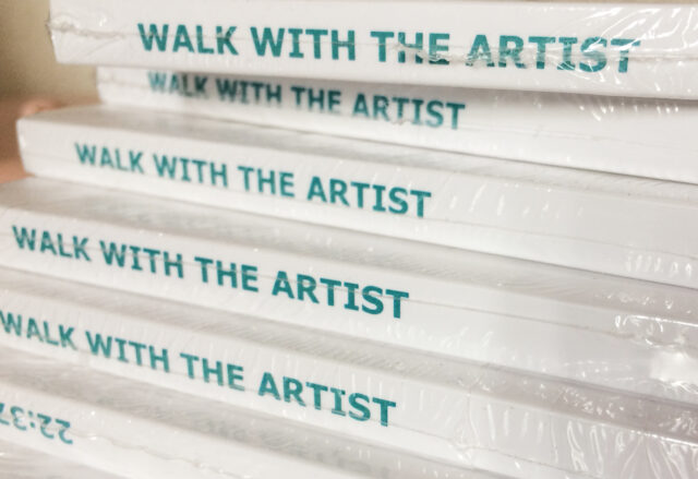 Walk with the artist book